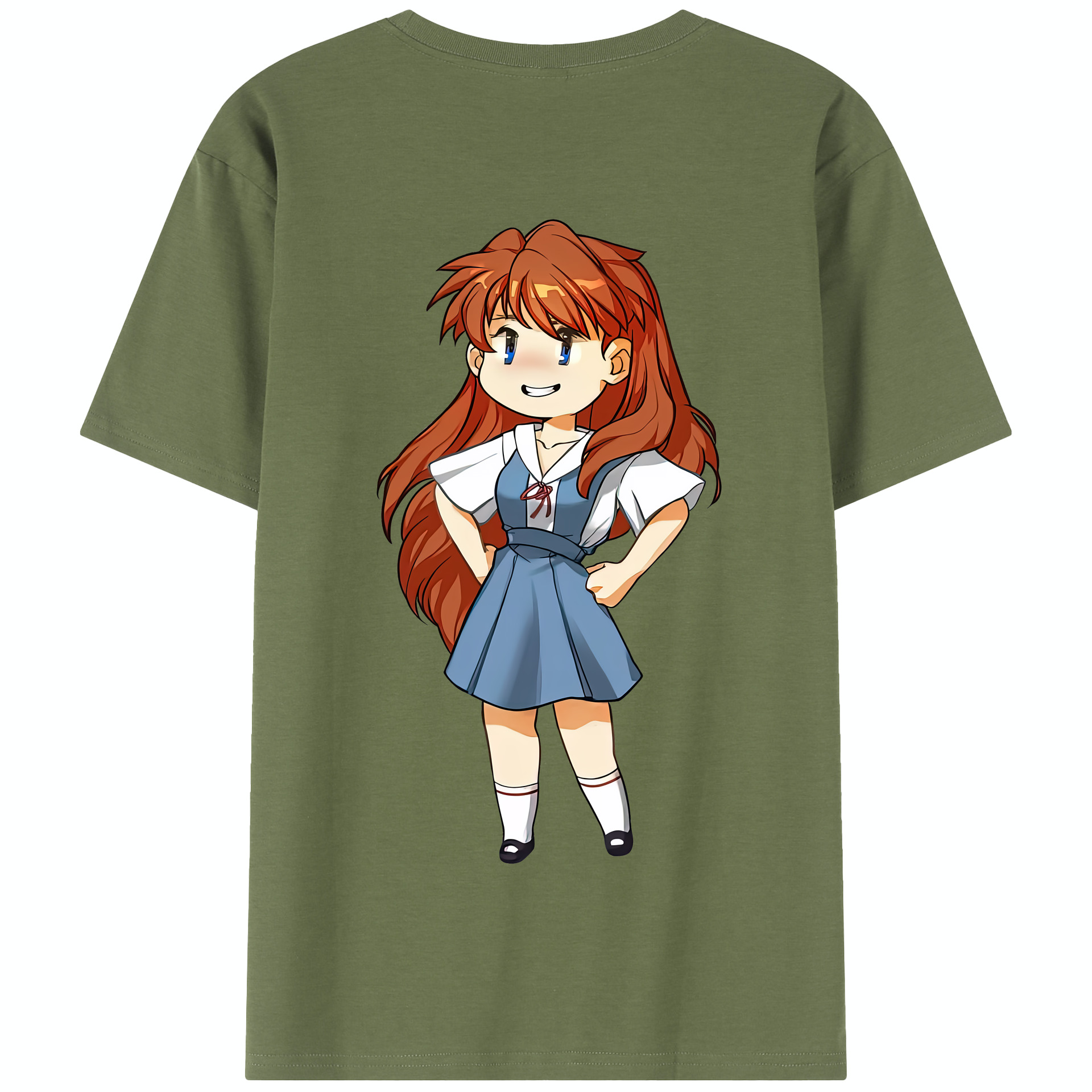 （画像用） EVA 新世紀エヴァンゲリオン 綿100％半袖Tシャツ（背面プリント）
